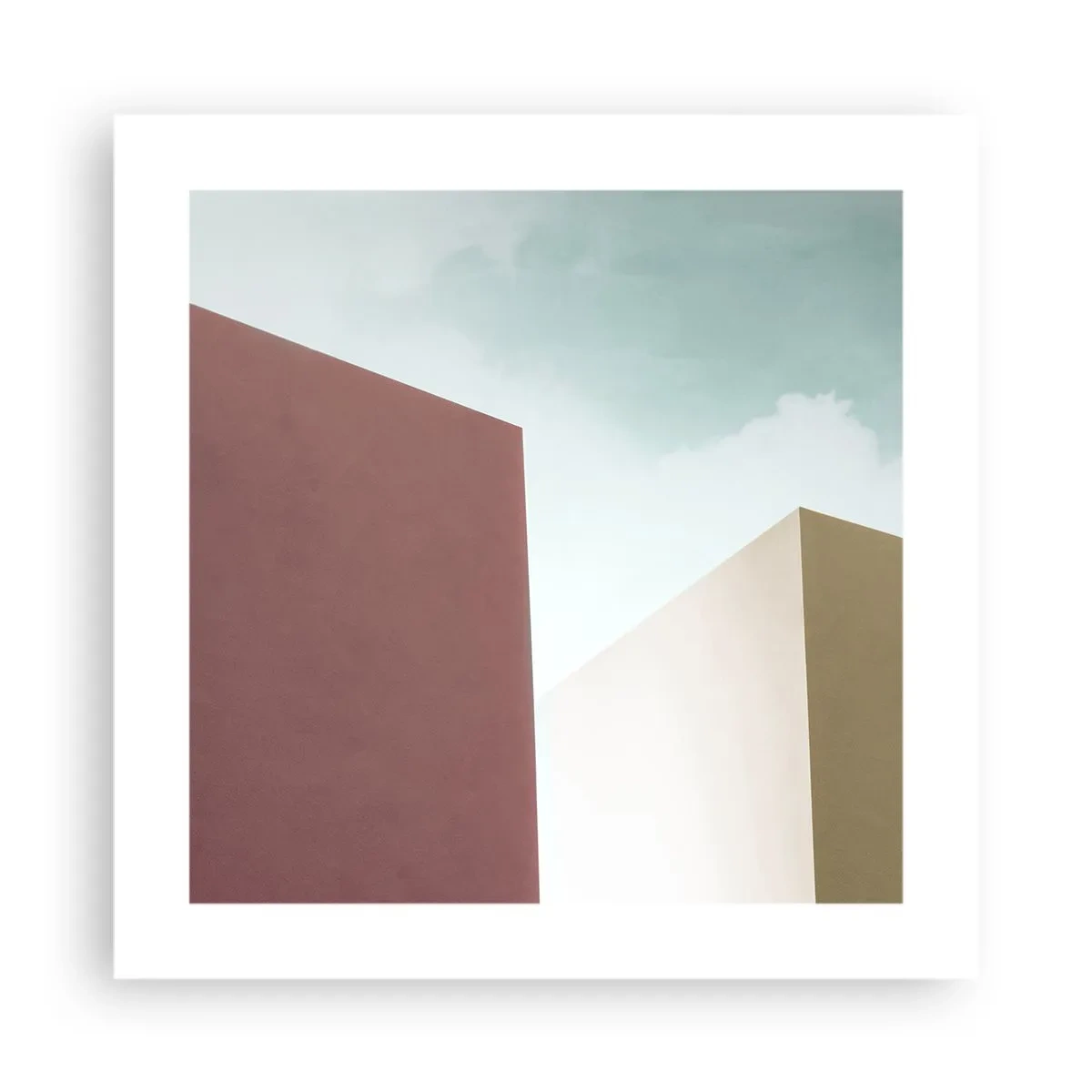 Poszter - Egy napsütéses nyár geometriája - 40x40 cm