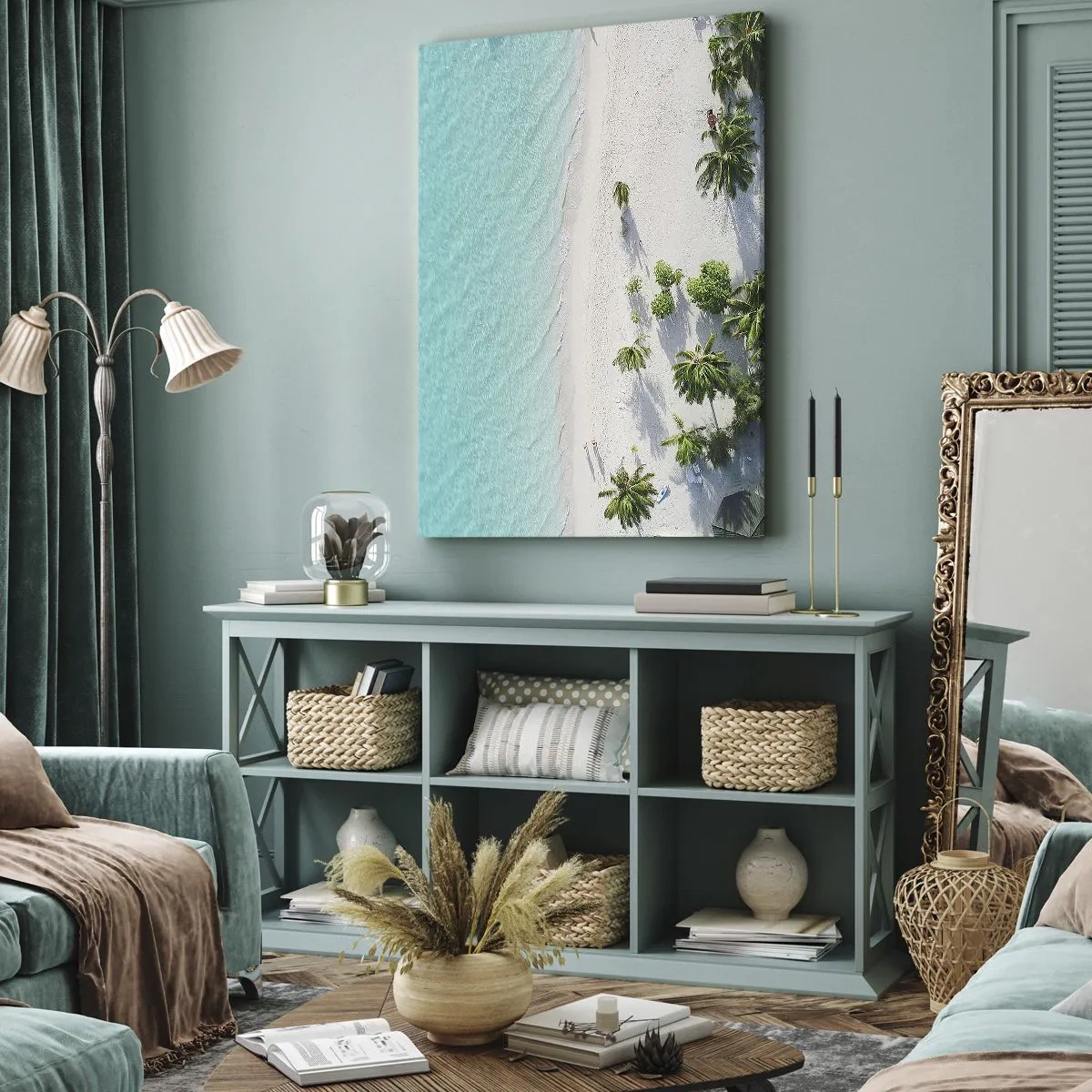 Vászonkép - Nyaralás a paradicsomban - 70x100 cm