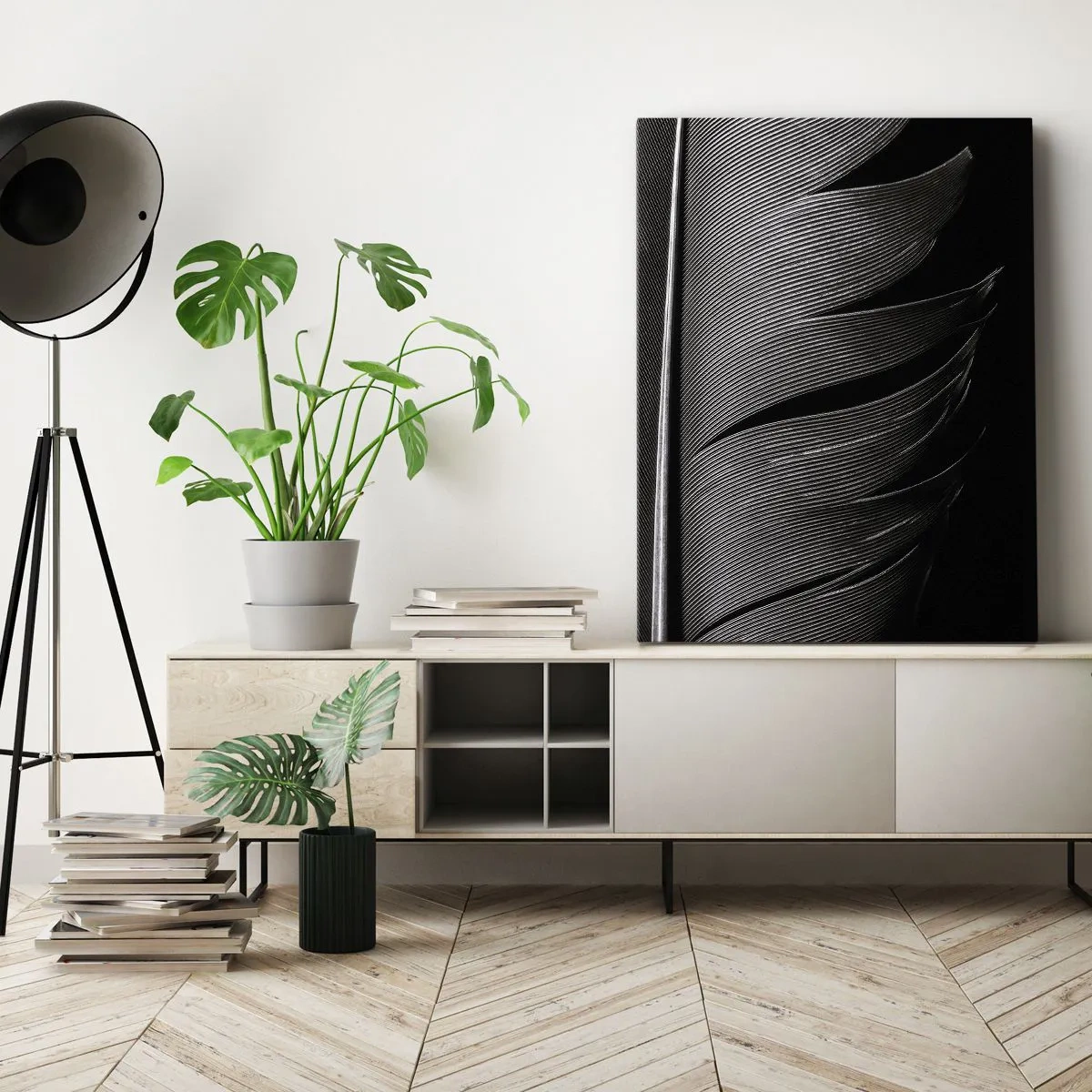 Vászonkép - Toll - egy csodálatos konstrukció - 50x70 cm