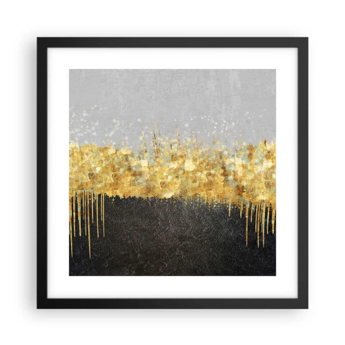 Poszter fehér keretben - Befelé és felfelé - 40x40 cm