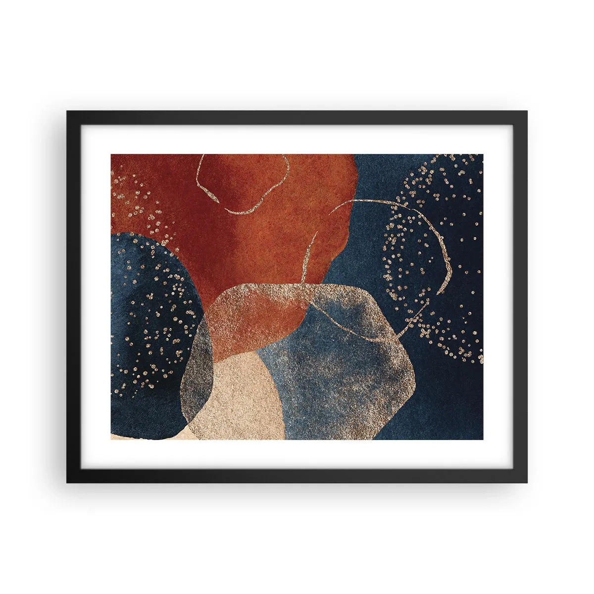 Poszter fehér keretben - A lét könnyedsége - 50x40 cm