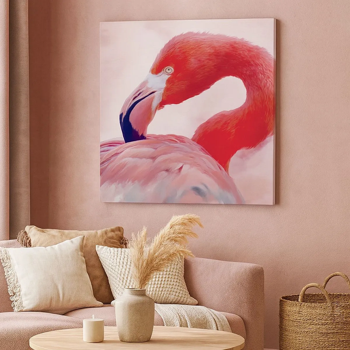 Vászonkép - Madári szépség - 30x30 cm