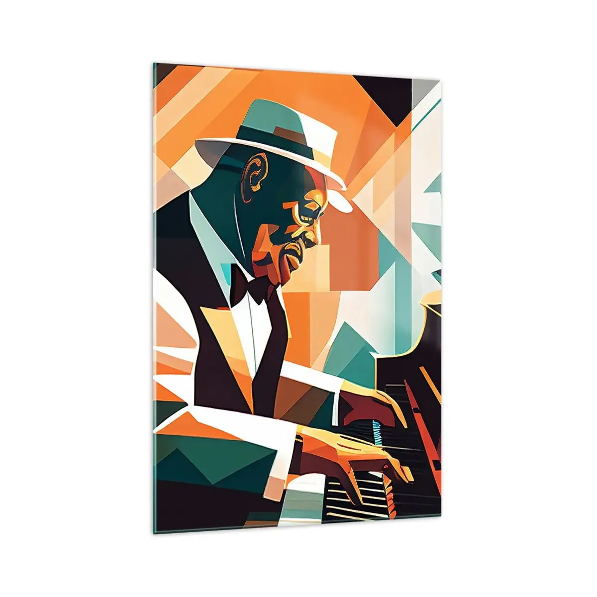 Üveg kép - Minden, ami jazz - 70x100 cm