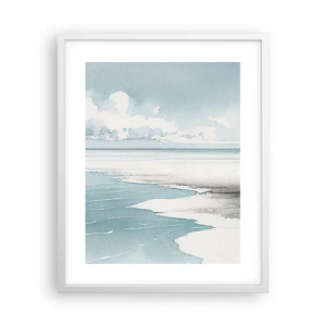 Poszter fekete keretben - Szelíd dagály - 40x50 cm