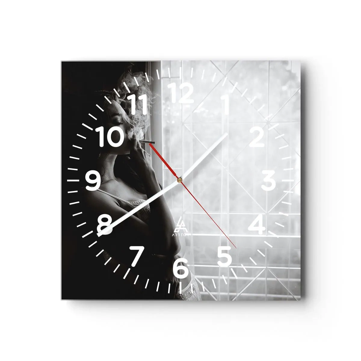 Falióra, Óra - Egy érzéki pillanat - 40x40 cm
