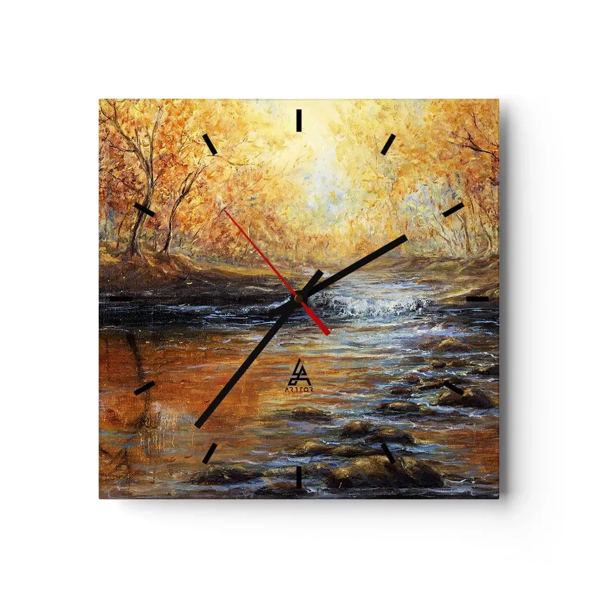 Falióra, Óra - Az Arany Patak - 30x30 cm