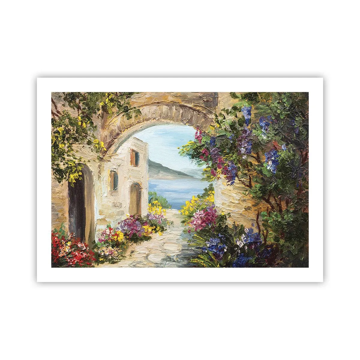 Poszter - Egy tengerparti vidék varázsa - 70x50 cm