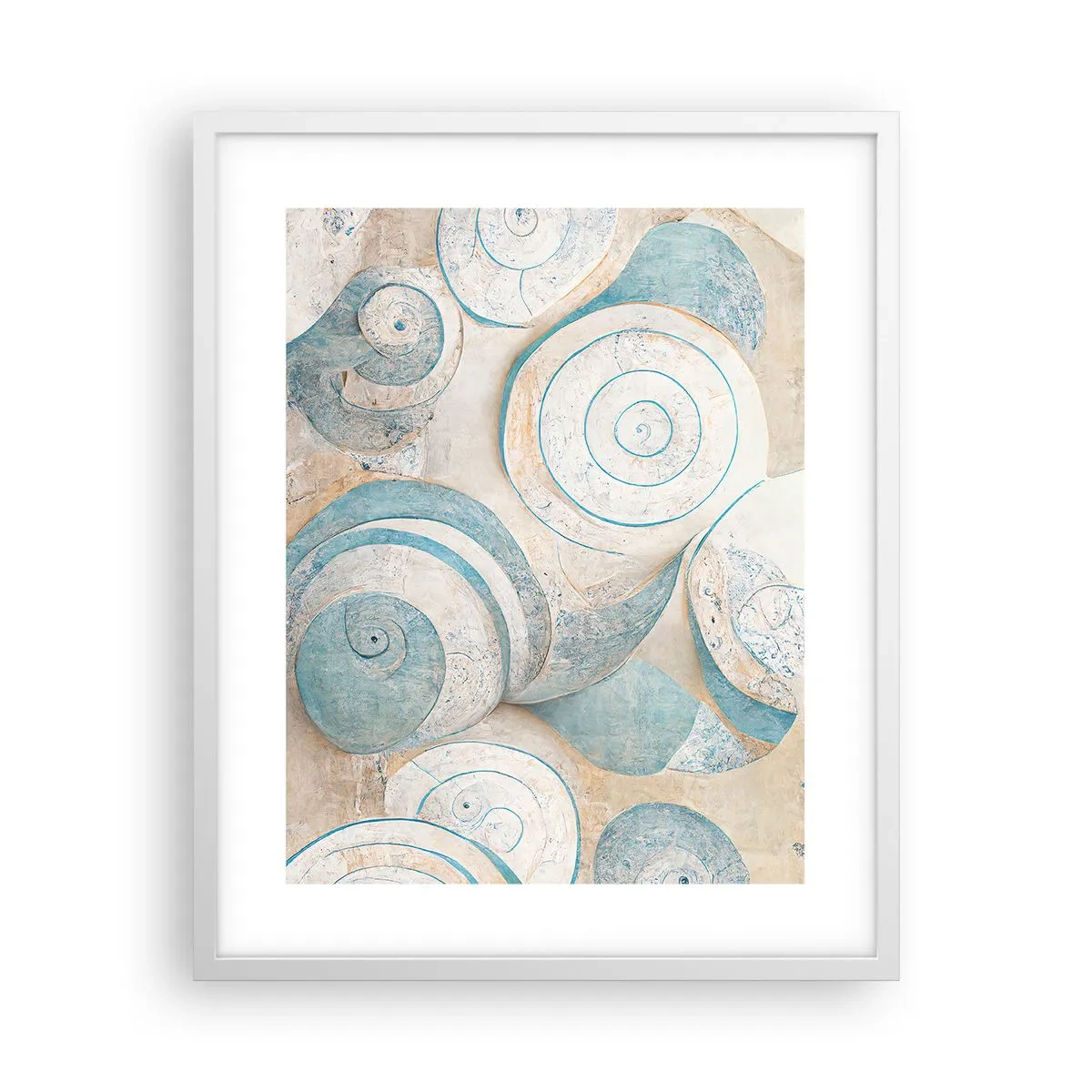 Poszter fekete keretben - Mit rejt a kagyló? - 40x50 cm