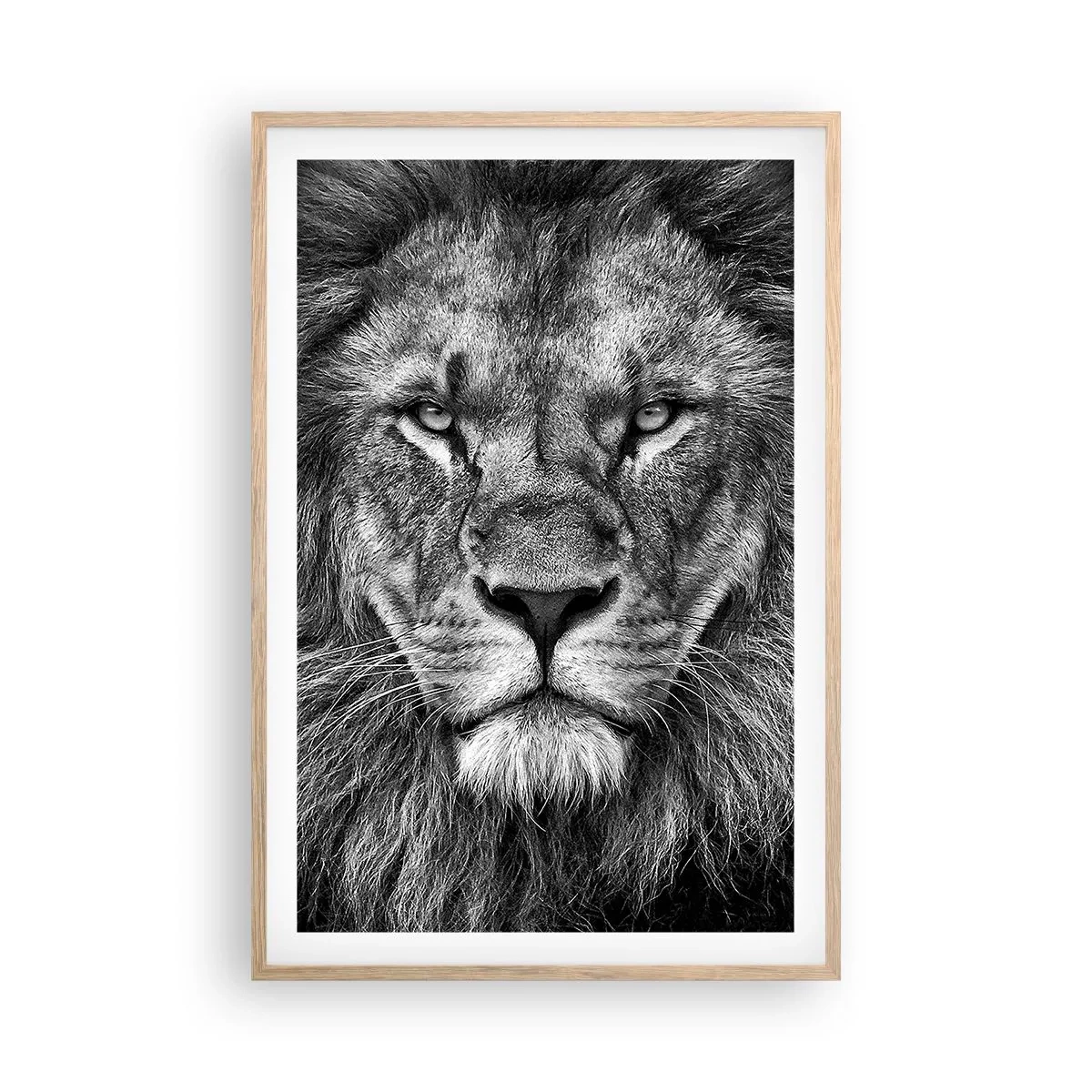 Poszter világos tölgy keretben - Őfelségi palástban - 61x91 cm