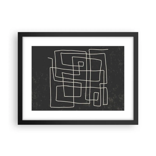 Poszter fehér keretben - Nem olyan egyszerű - 40x30 cm