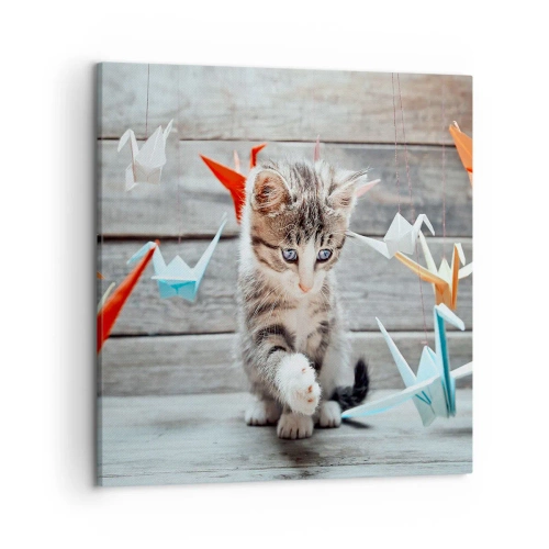 Vászonkép - Első lecke - 50x50 cm