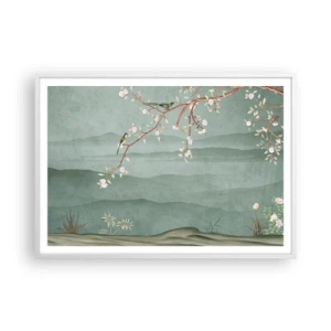 Poszter fekete keretben - Tavasz, ah, te vagy az - 100x70 cm