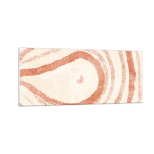 Üveg kép - Korallkörök - kompozíció - 100x40 cm