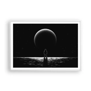 Poszter fekete keretben - Szemtől szemben - 100x70 cm
