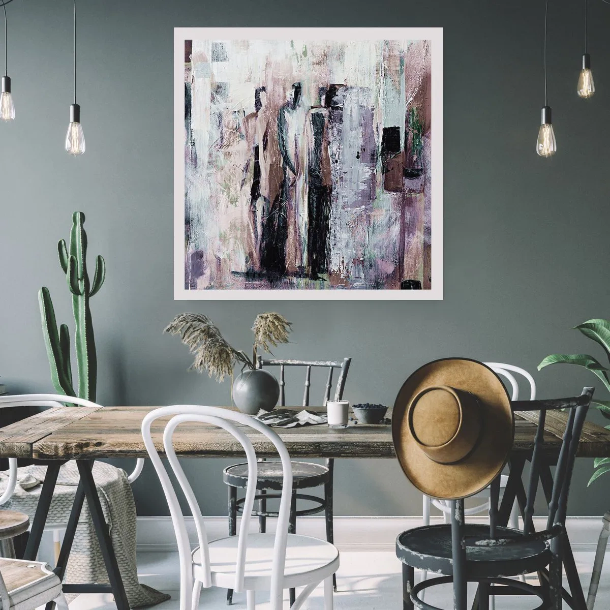 Poszter - A titokzatos hámas - 60x60 cm