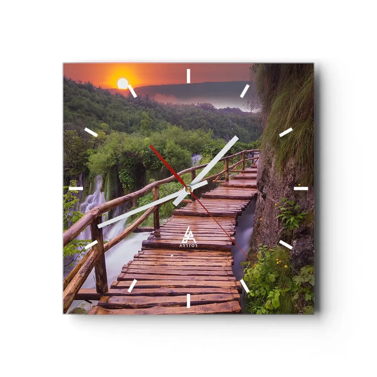 Falióra, Óra - Hihetetlen szépség - 40x40 cm