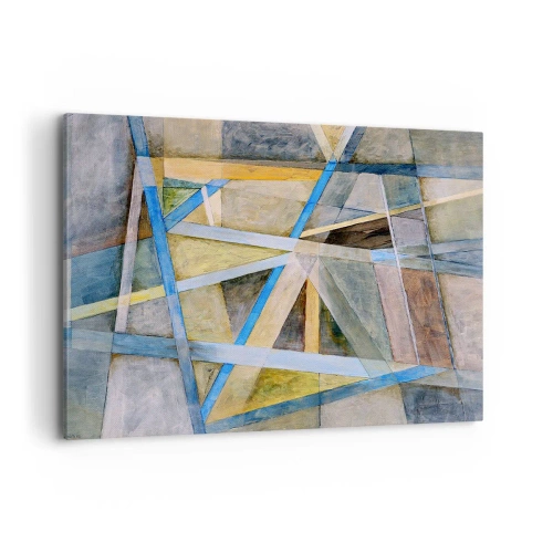 Vászonkép - Egyenesen vagy átlósan? - 100x70 cm