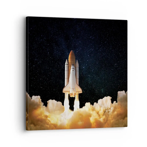 Vászonkép - Ad astra! - 30x30 cm