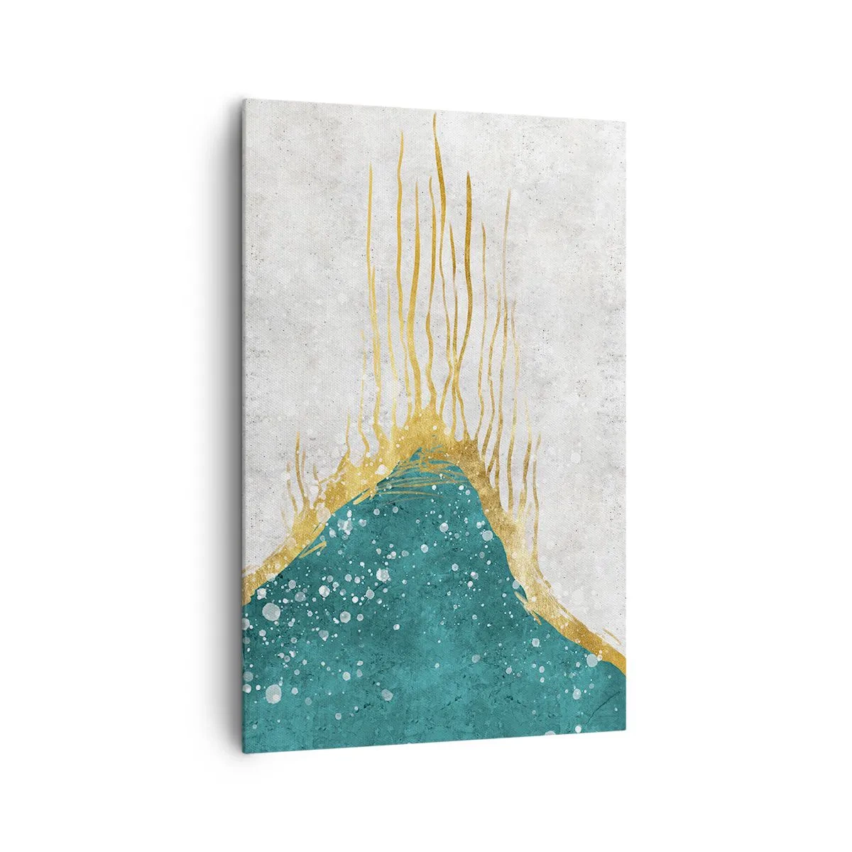 Vászonkép - Aranyló dagály - 80x120 cm