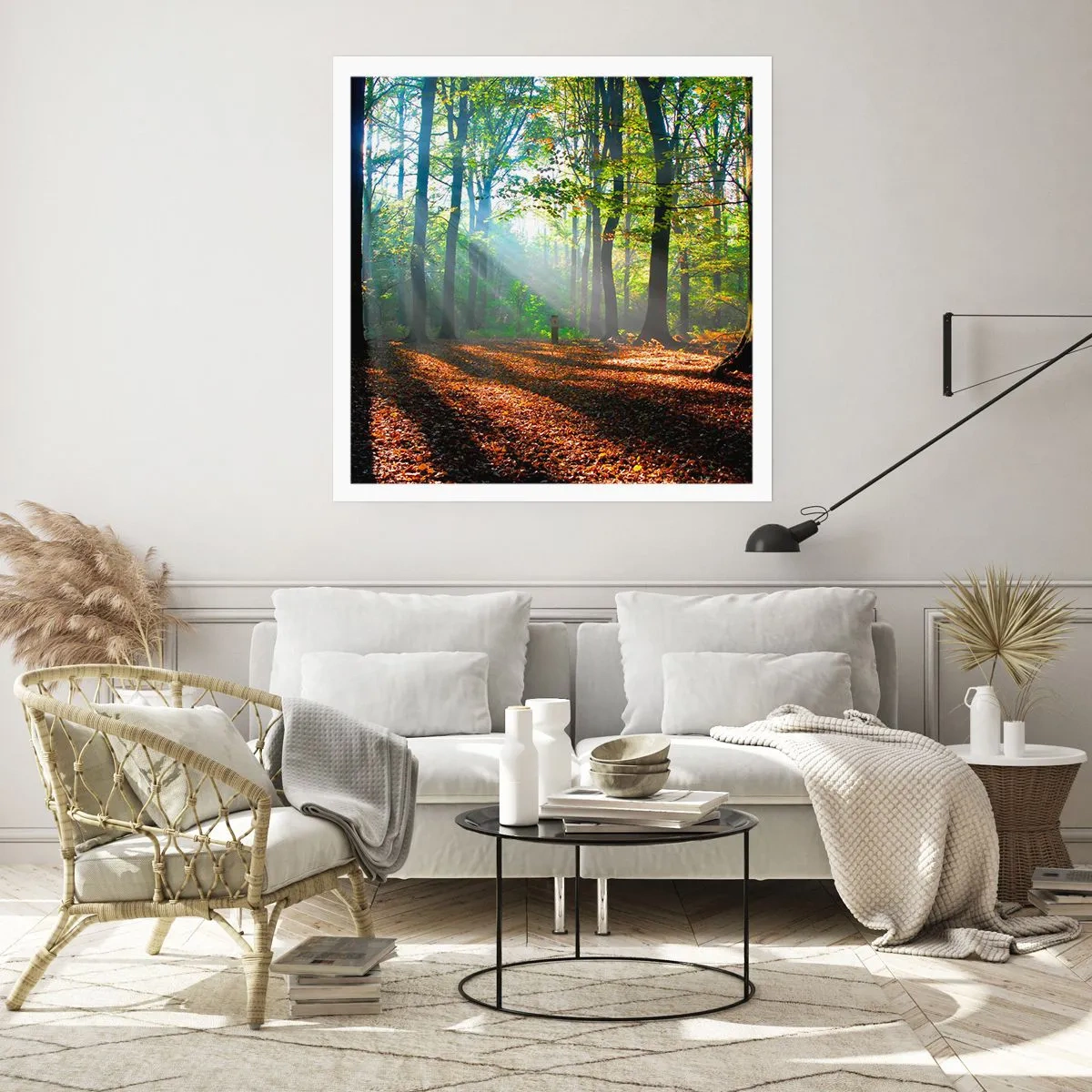 Poszter - Ragyogások és árnyékok - 40x40 cm