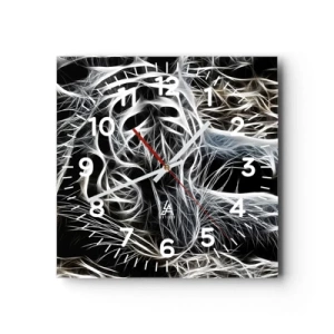 Falióra, Óra - Tanulmány a macska könnyedségéről - 40x40 cm