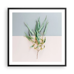 Poszter fehér keretben - Pasztell finomság - 60x60 cm