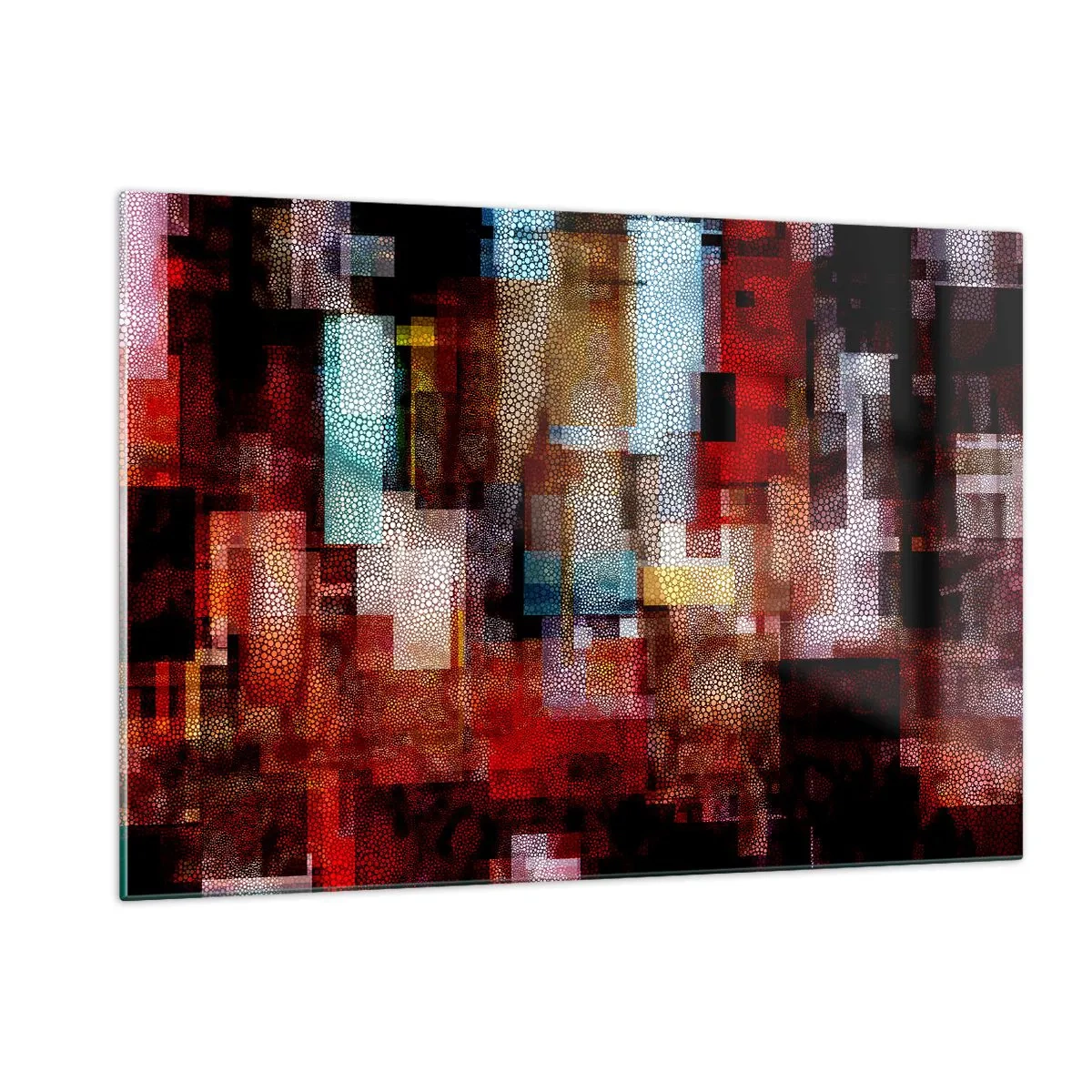 Üveg kép - Zavartság zavartsággal - 120x80 cm