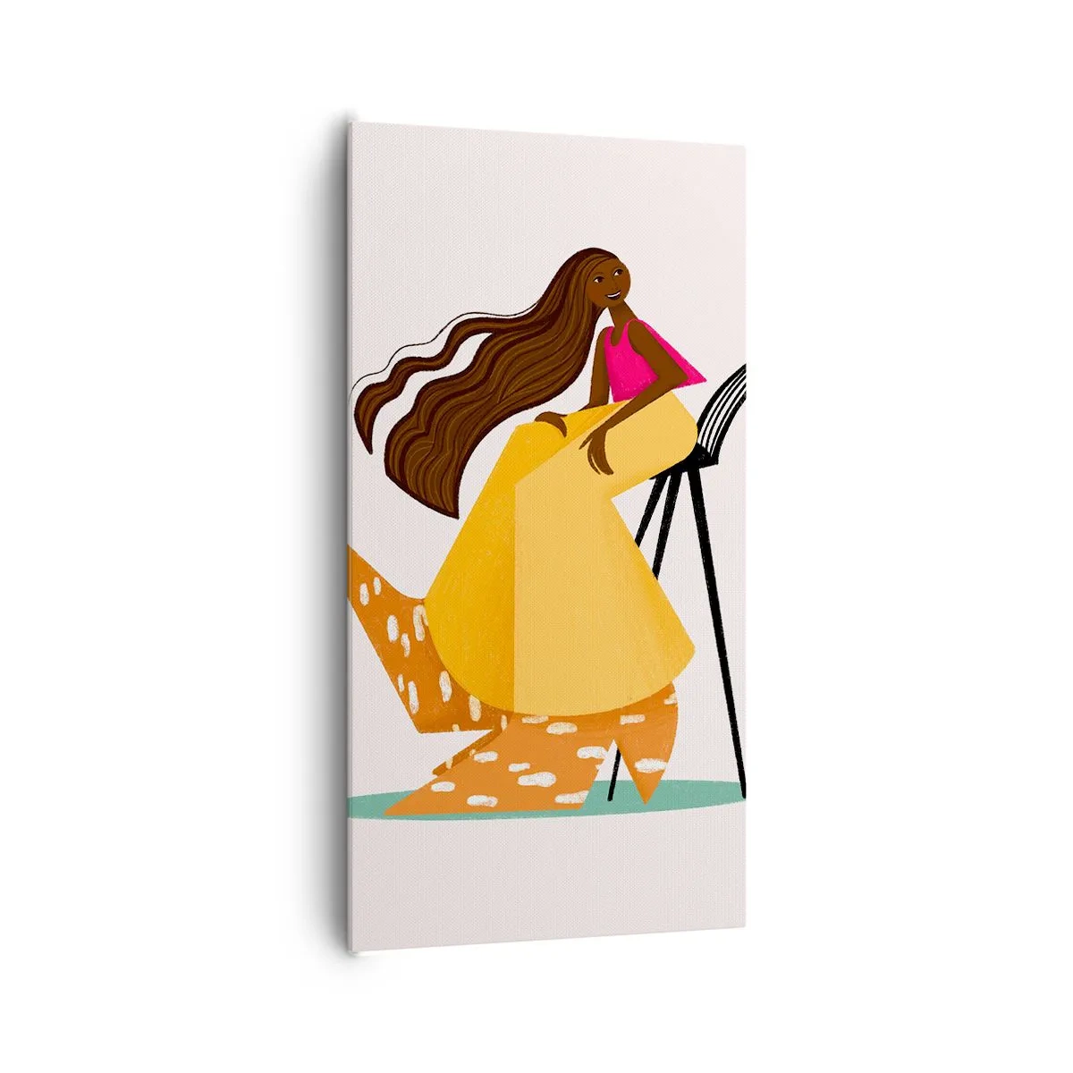 Vászonkép - A divat is szórakoztató - 65x120 cm