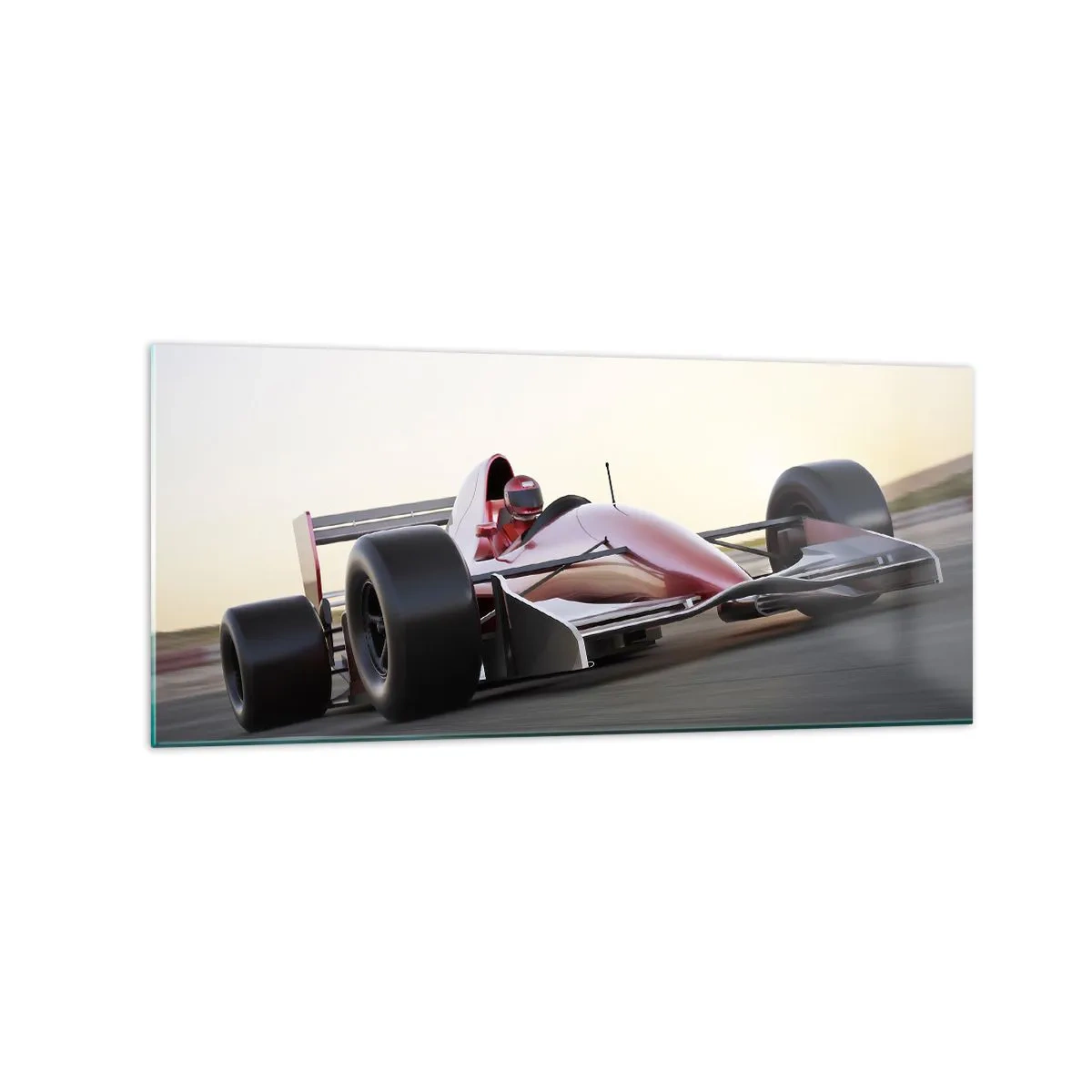 Üveg kép - Mindig győztes - 120x50 cm