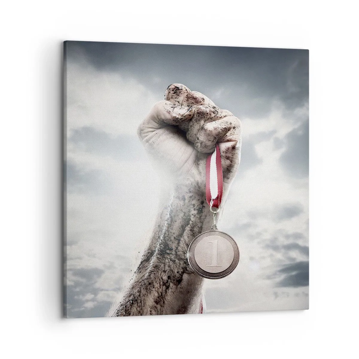 Vászonkép - Per aspera ad astra - 50x50 cm