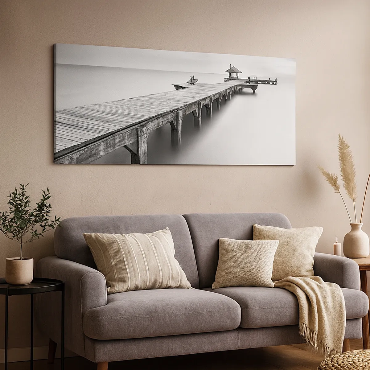 Vászonkép - A távolba - 30x30 cm