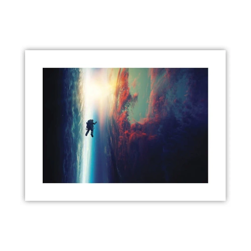 Poszter - Szembenézés az univerzummal - 40x30 cm