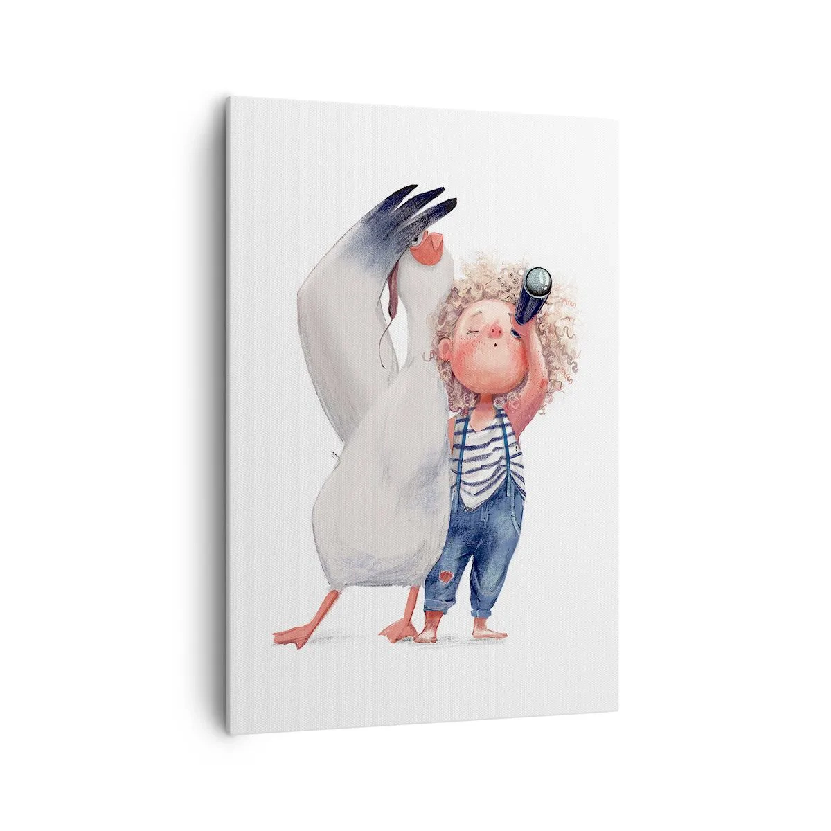 Vászonkép - Nagy utazási terve - 70x100 cm