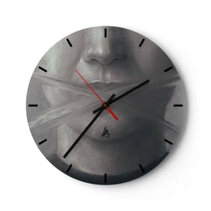 Falióra, Óra - Szó nélkül - 40x40 cm