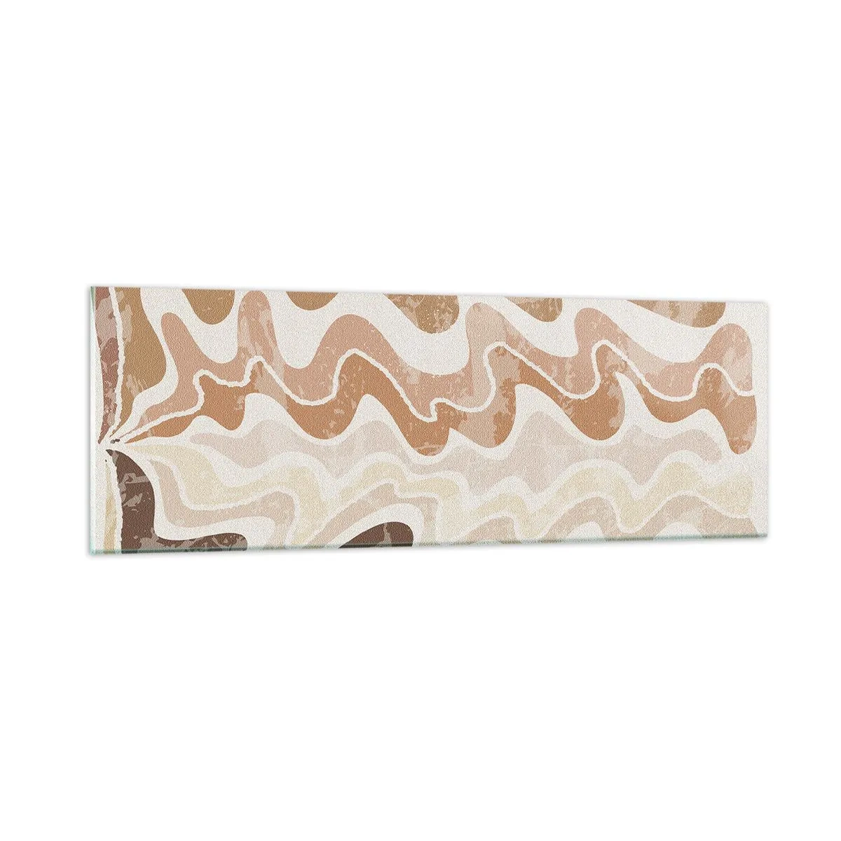 Üveg kép - Jó energia - jó érzelmek - 90x30 cm