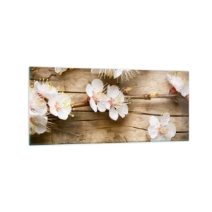 Üveg kép - És tavasz lett - 120x50 cm