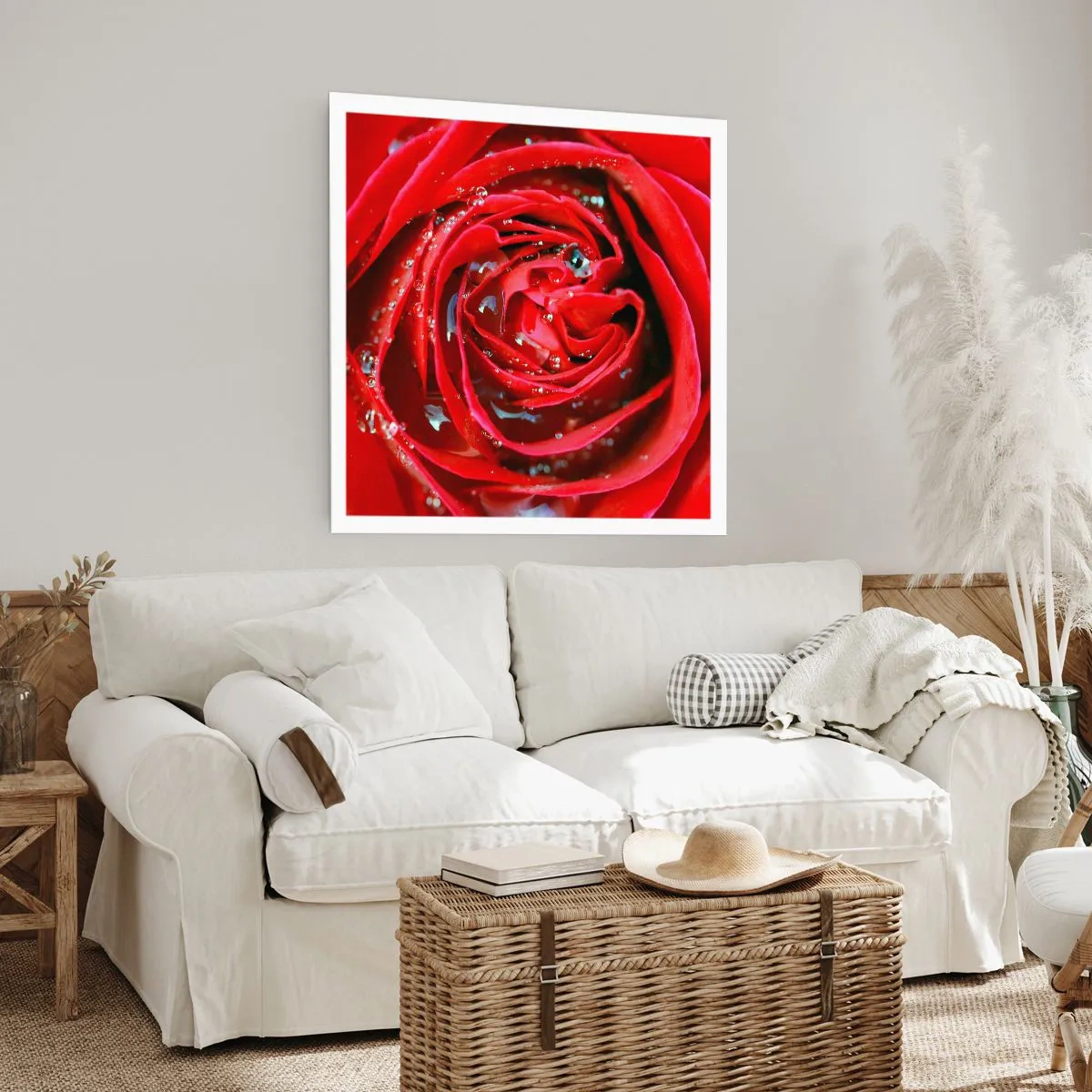 Poszter - A harmatcseppekben - 60x60 cm