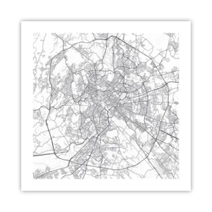 Poszter - Római kör - 50x50 cm