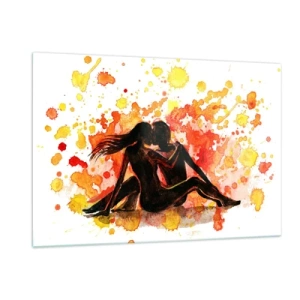 Üveg kép - És világosság lett - 120x80 cm