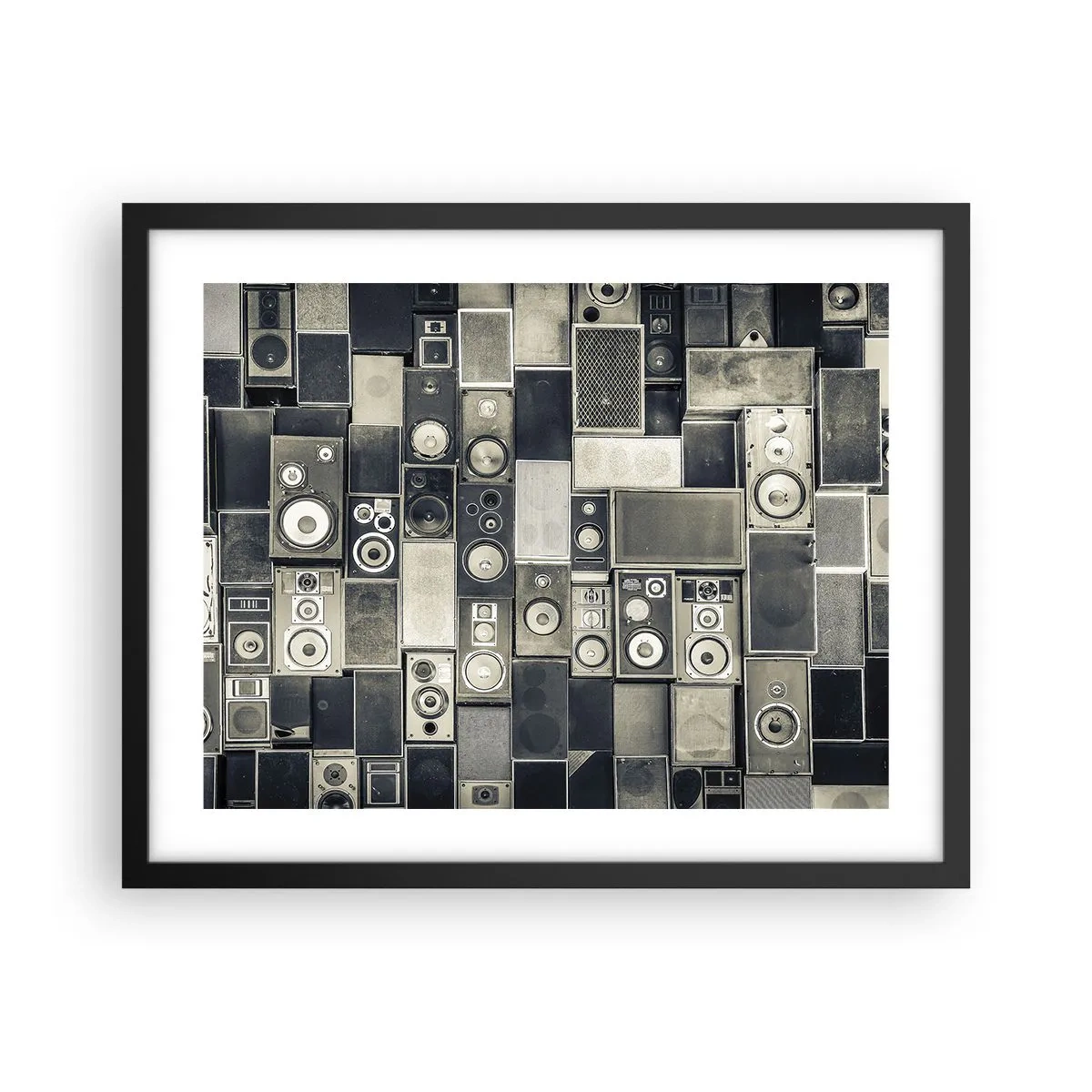 Poszter fehér keretben - És minden rendben van - 50x40 cm