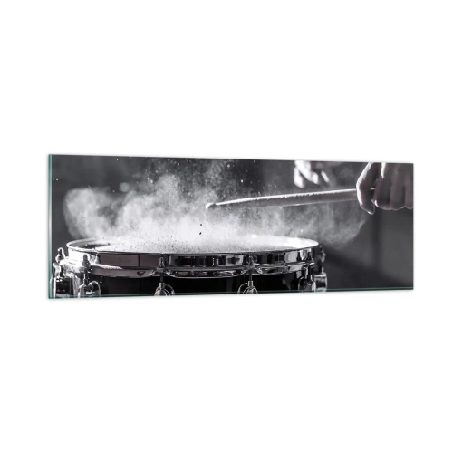Üveg kép - A zene pulzusa - 90x30 cm