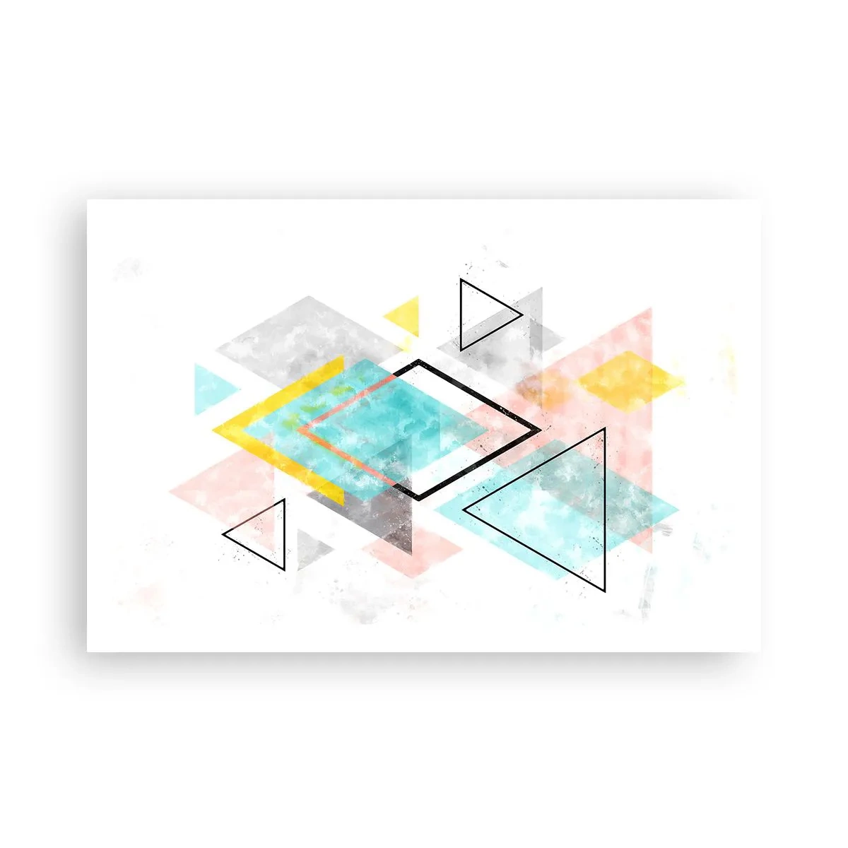 Poszter - Geometriai játék - 91x61 cm