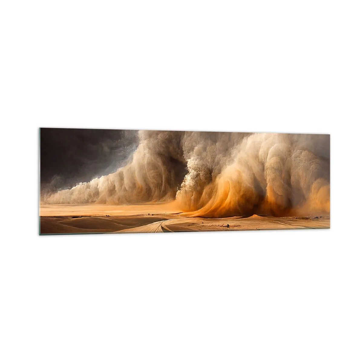 Üveg kép - A sivatag haragja - 160x50 cm