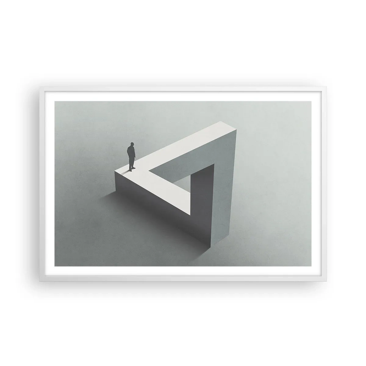 Poszter fekete keretben - És mégis lehetséges - 91x61 cm