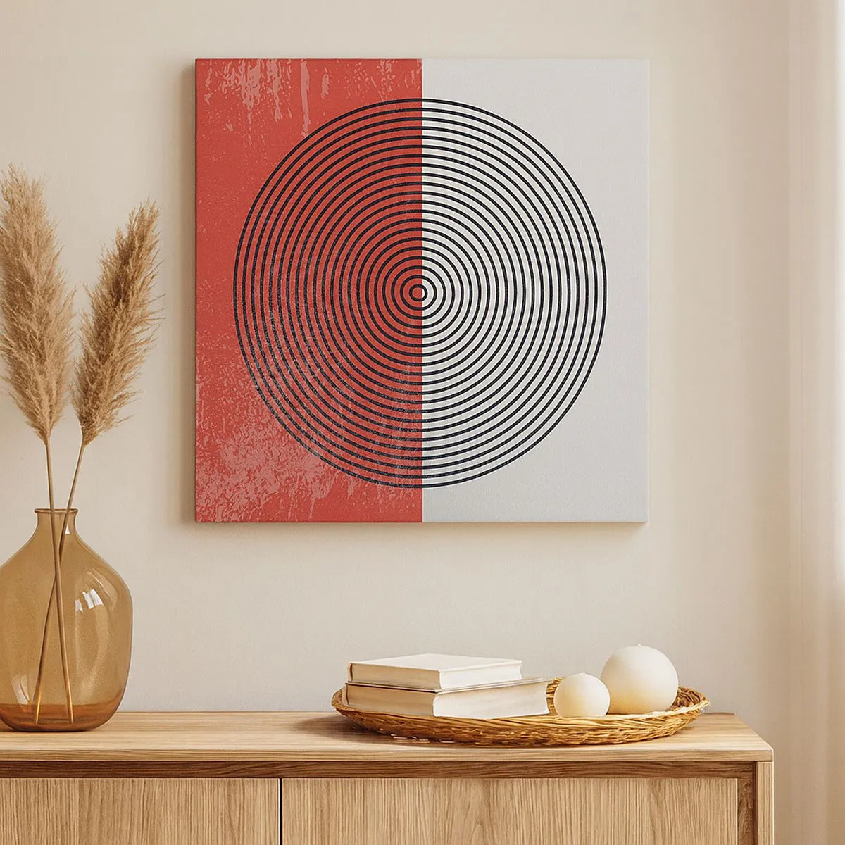 Vászonkép - Pont a célba - 30x30 cm