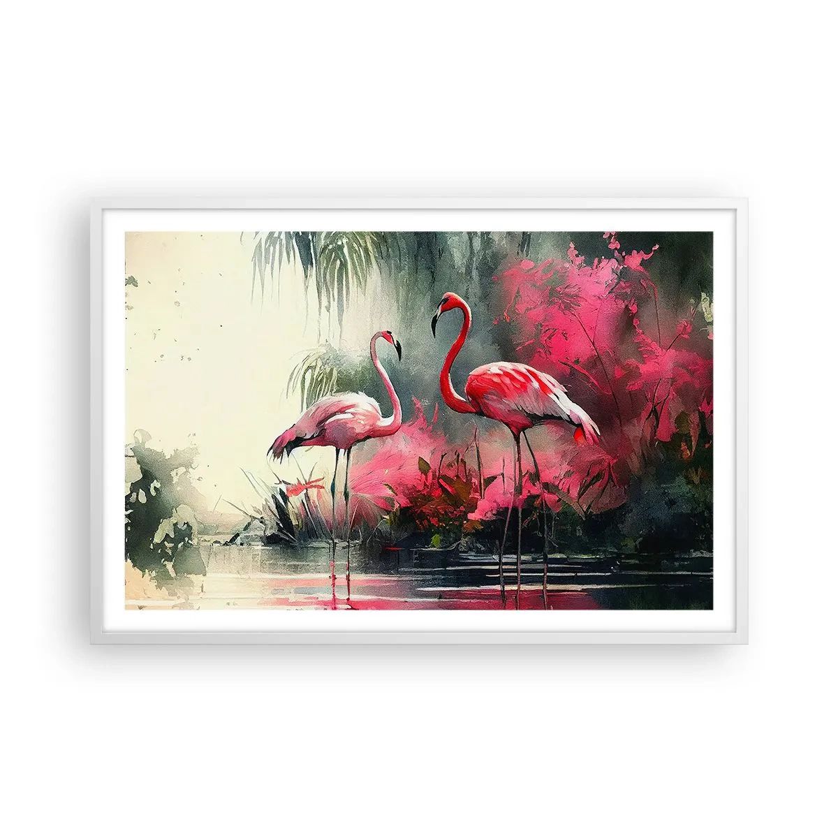 Poszter fekete keretben - Egy lecke a természetes bájról - 91x61 cm