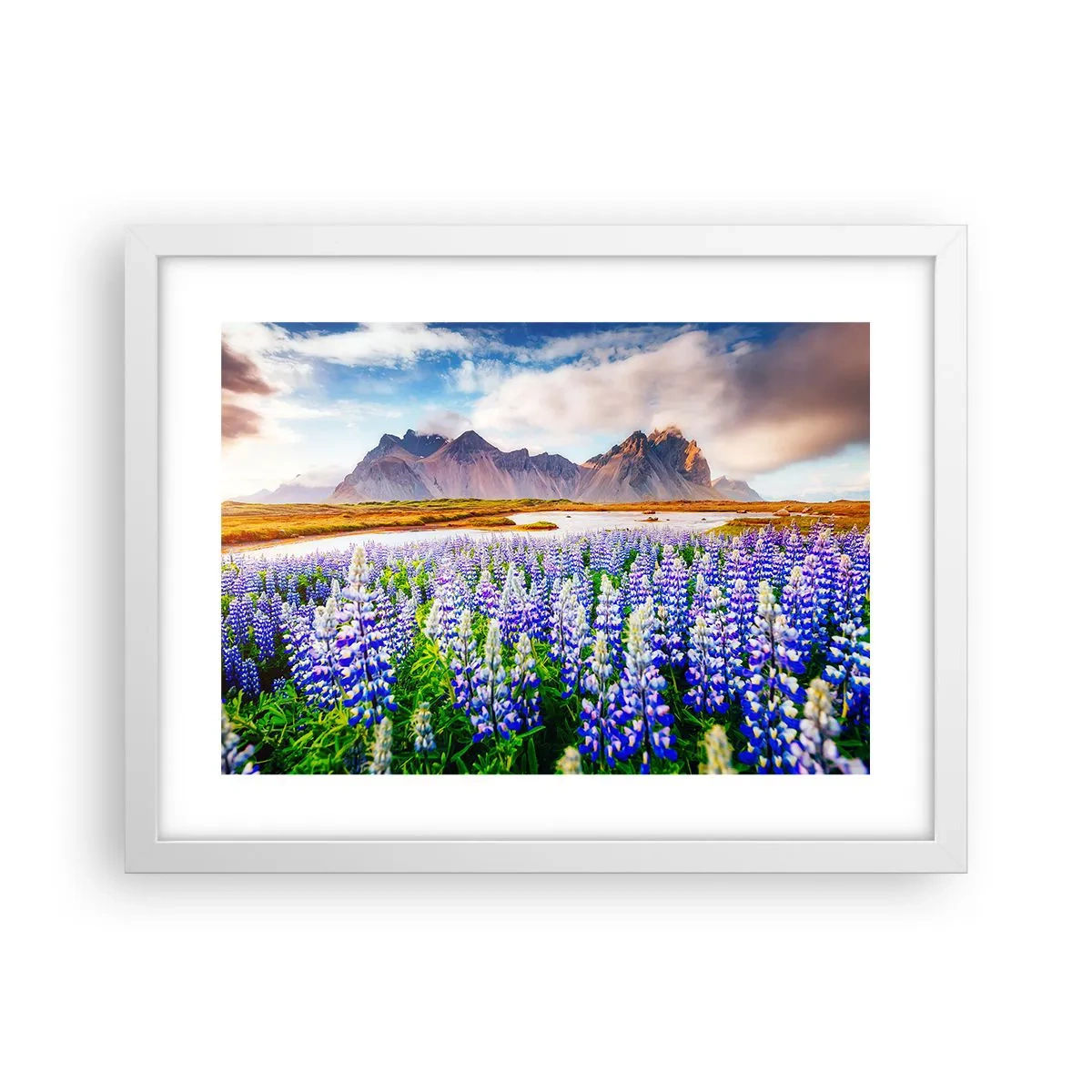 Poszter fekete keretben - Erő és szigorúság a szelídség mellett - 40x30 cm