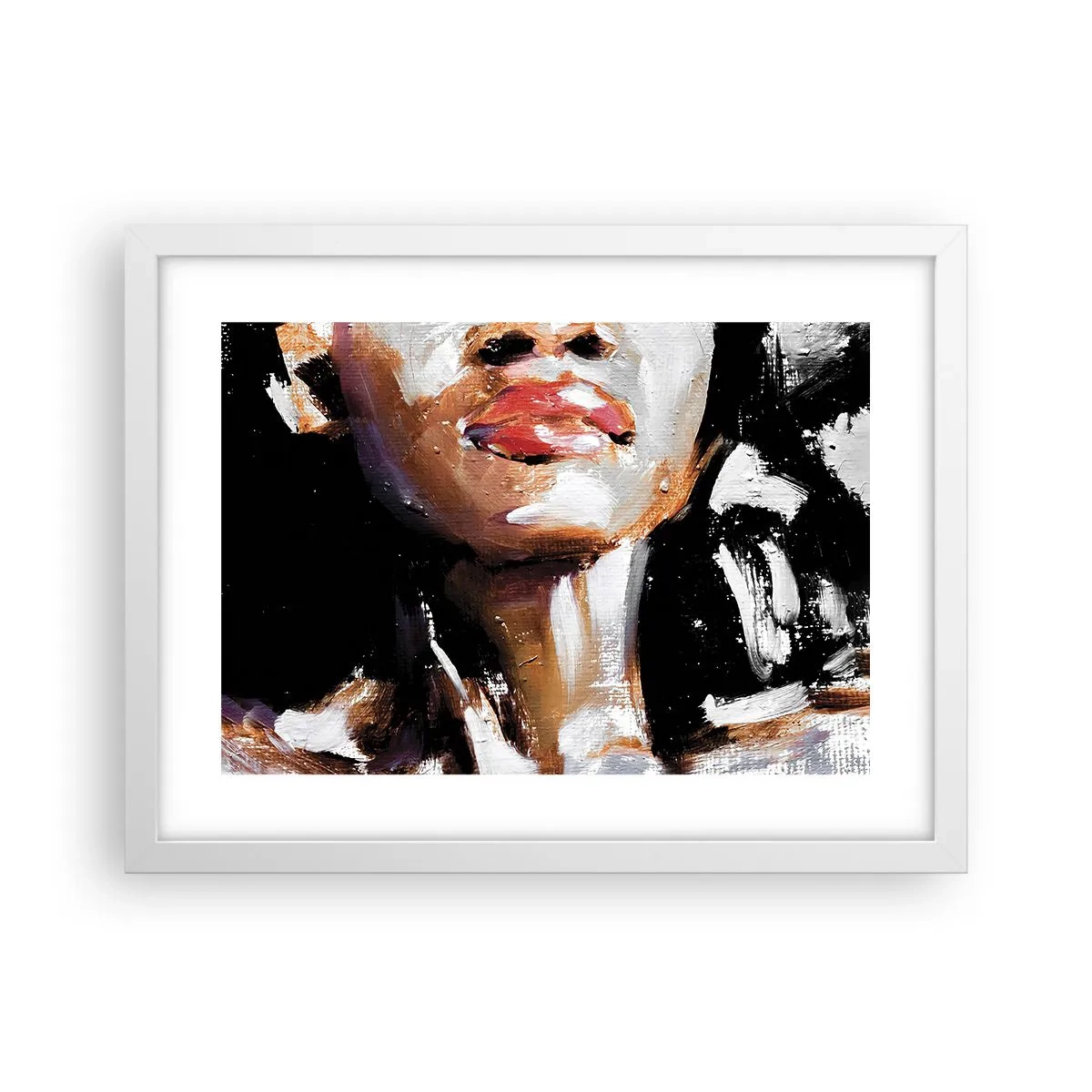 Poszter fekete keretben - Büszkeség előítélet nélkül - 40x30 cm