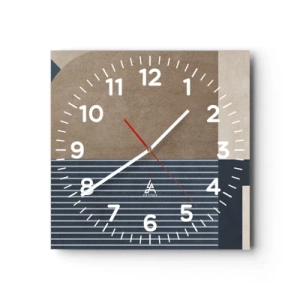 Falióra, Óra - Az egyszerűség és a kerekség kompozíciója - 40x40 cm