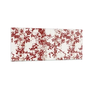 Üveg kép - Mint egy régi perkál - 100x40 cm